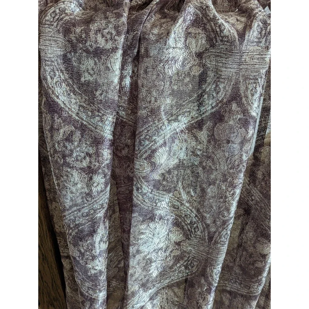 Royal Velvet Opus Ascot Rod Pocket Valance 50 W x 23 L Fawn Valances Brown Tone
